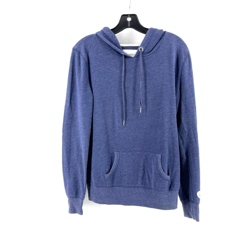 Victoria's Secret Women's Blue Hooded Sweatshirt Pocket Hoodie Size XS